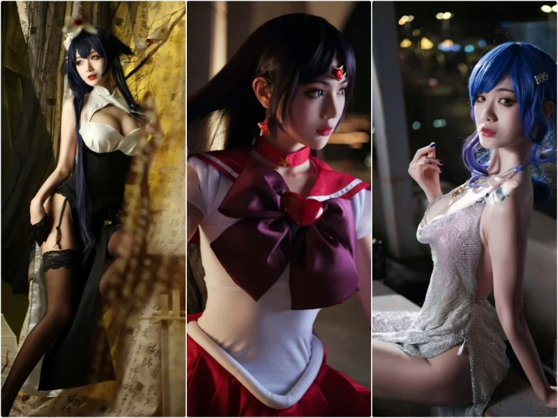 一米八的大梨子 Cosplay写真合集 共37期-二次元天堂