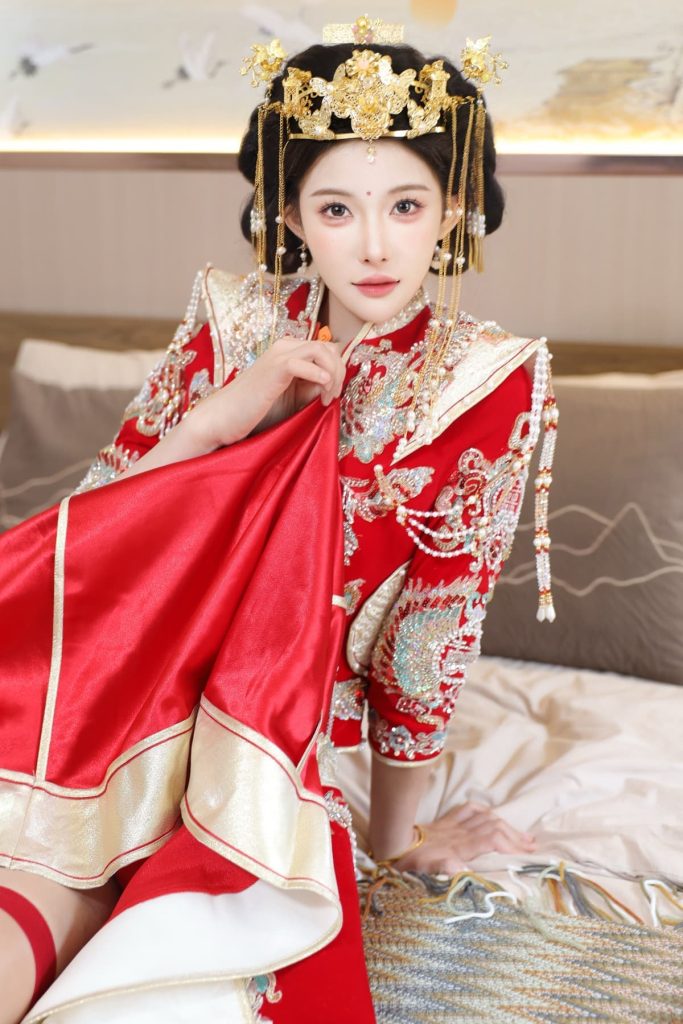 梨霜儿 秀禾服古典风格造型