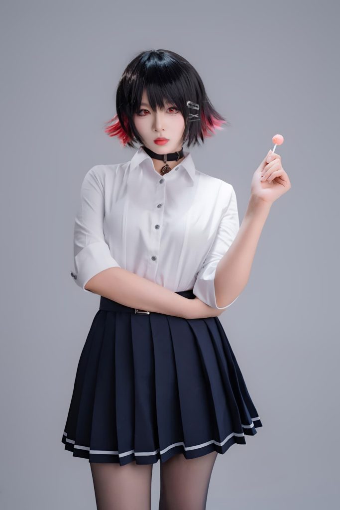 图片[1]-轩萧学姐 写真作品 NO.001–NO.098 系列整理，涵盖OL制服、兔女郎、竞泳、JK、旗袍等多类型主题造型，同时包含多款热门游戏角色Cos演绎。  作品涉及《碧蓝航线》《NIKKE: Goddess of Victory》《鸣潮》《绝区零》等IP角色版本，整体风格以职场OL与主题系列为主线，按编号系统归档，适合作为作品总索引与专题聚合页面。