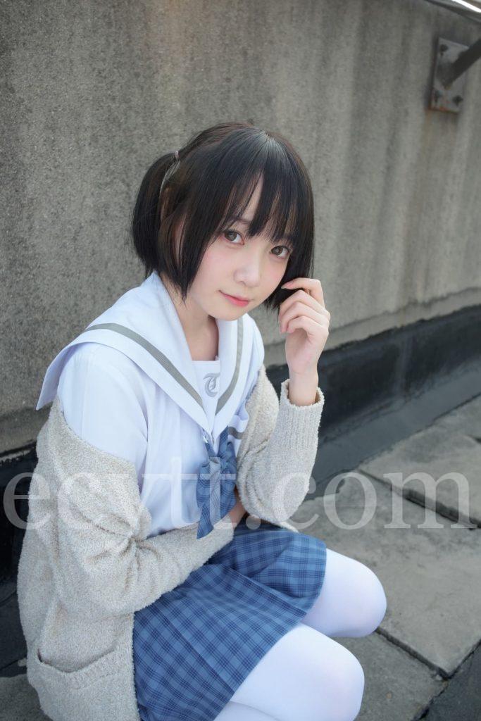 图片[5]-森萝财团 SSR系列 | 白丝黑丝JK女仆COS写真合集