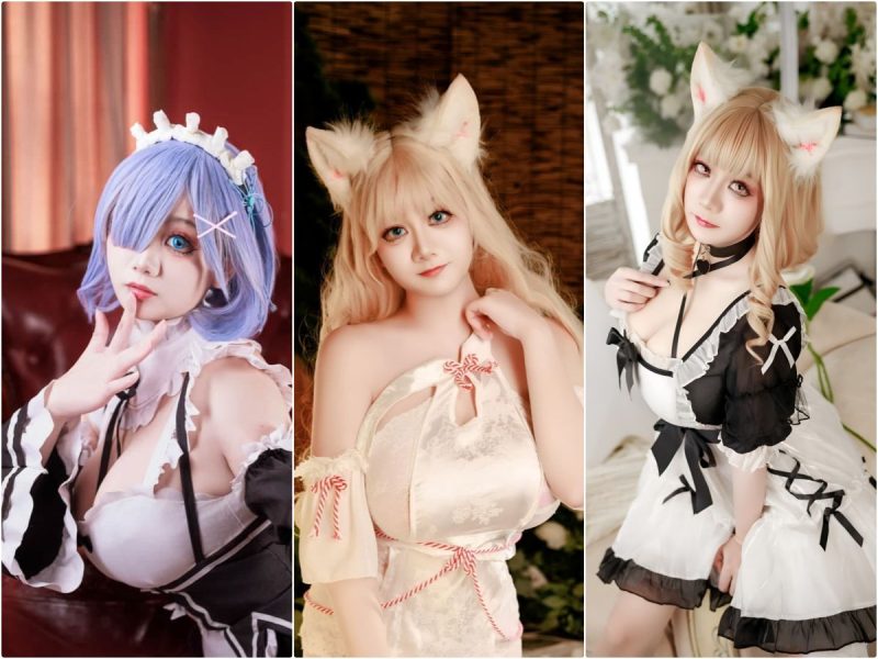 阿雪雪 Cosplay写真合集[101套][持续更新]-二次元天堂