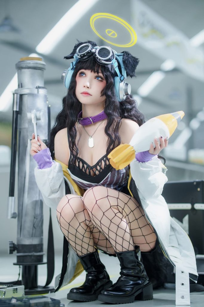 图片[1]-超级小禾儿(一千只猫薄禾) Cosplay写真合集 共20期-二次元天堂