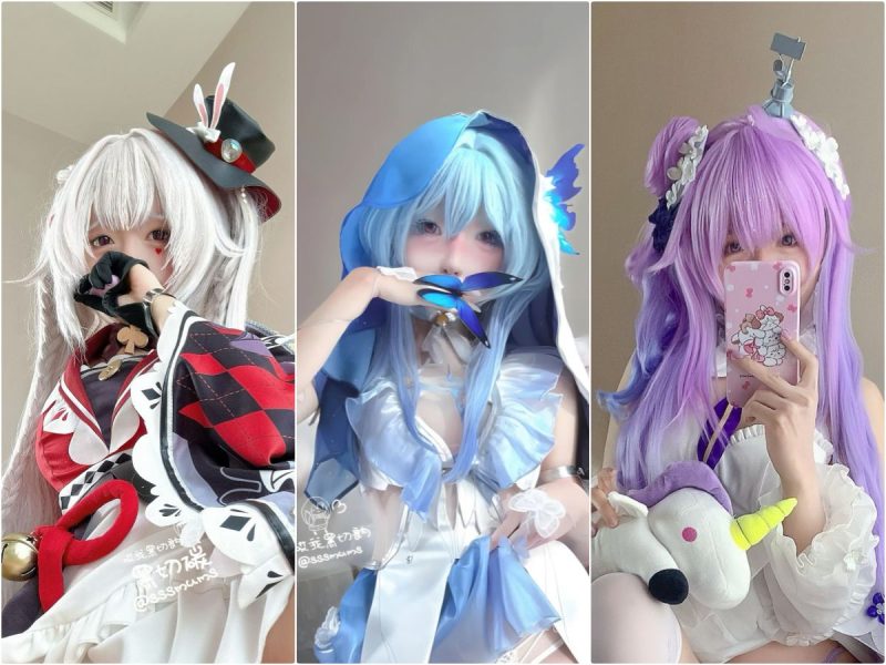 哎我黑切呐(黑切碳) Cosplay写真图集合集 8套-二次元天堂