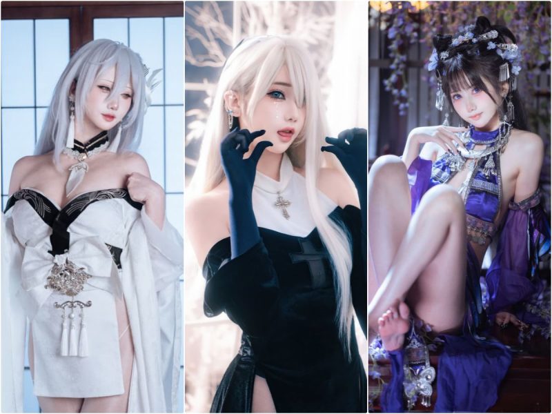 萨隆苦囚 Cosplay写真图集合集 3套-二次元天堂
