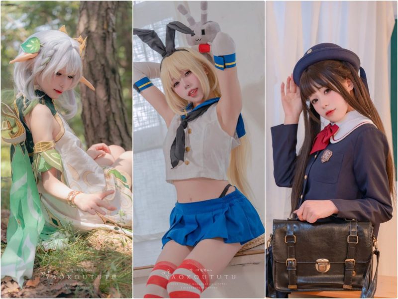 咬一口兔娘(Yiko湿润兔) Cosplay写真图片合集 292套-
